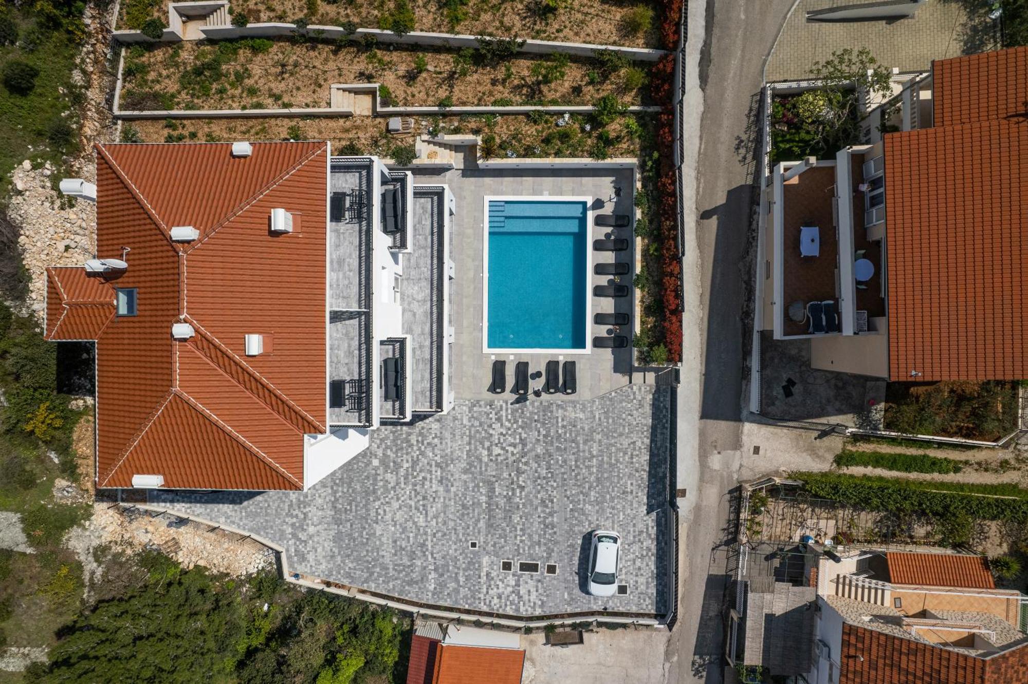 Villa Barbara & Zoran With Free Parking And Heated Swimming Pool 希杰·弗朗吉卡 外观 照片